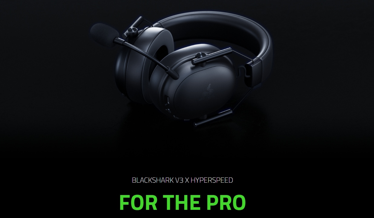 Casti Gaming Wireless RAZER BlackShark V3 X HyperSpeed PlayStation